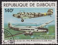Djibouti - 1979 - Planes - 140 F - Multicolor - Djibouti, Planes - Scott C124 - Planes Junkers JU-52 y Dewoitini D-338 - 0